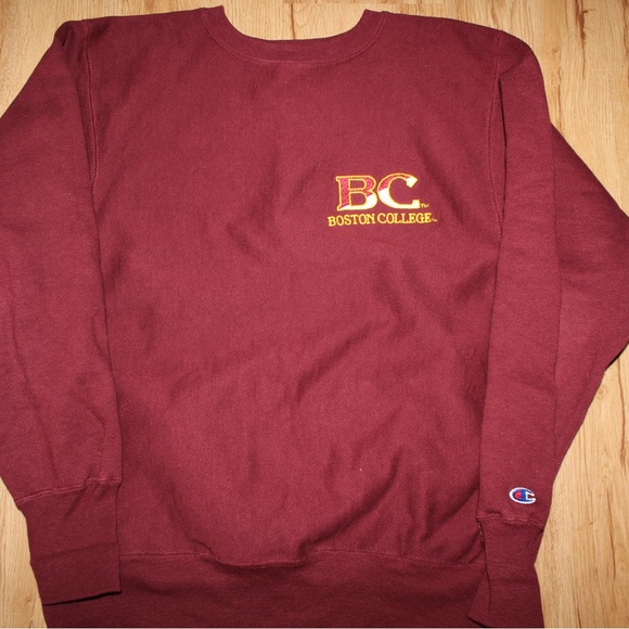 Champion Other - Vintage 90s Boston College reverse weave crewneck